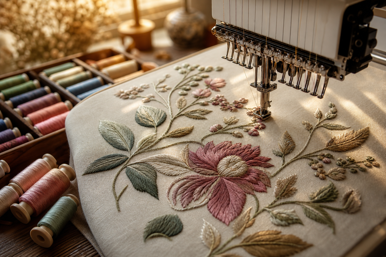 Machine Embroidery Designs studio visual